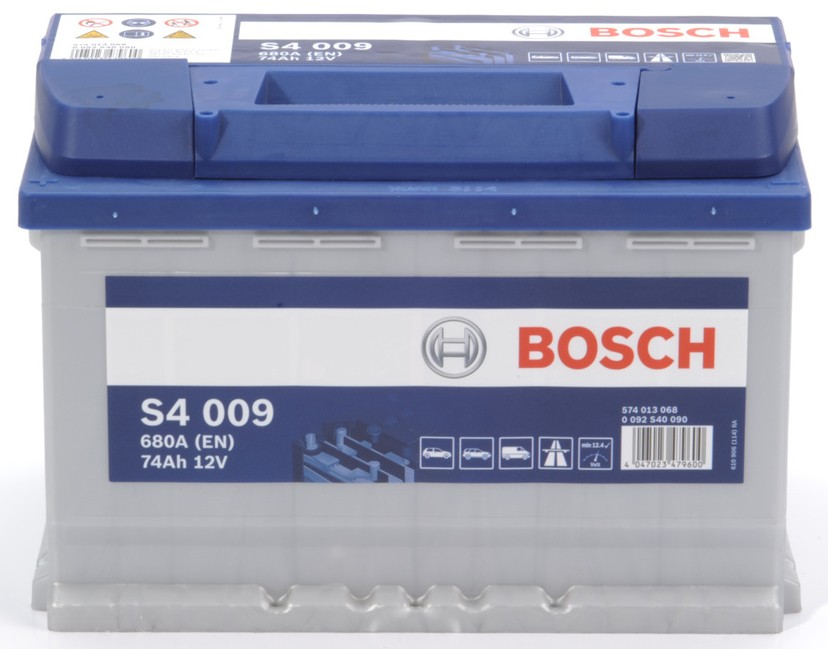 Batterie Bosch S4009 12v 74ah 680A 0092S40090 L3G