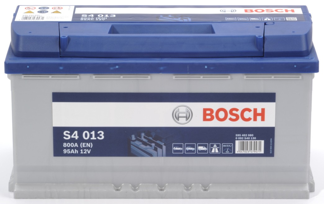 0092S40130 Accumulator battery 0 092 S40 130 BOSCH 12V 95Ah 800A B13 Lead-acid battery