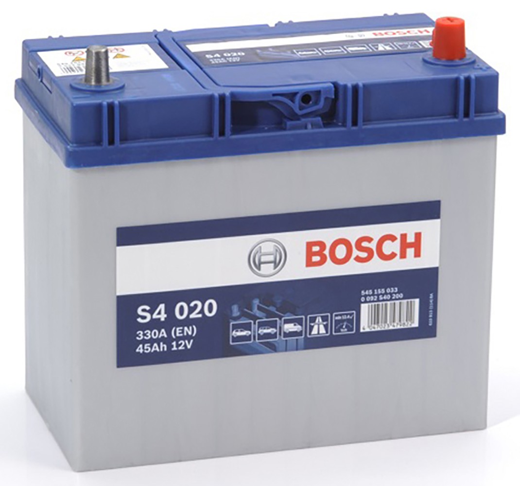 Batterie BOSCH 45 Ah - S4 021 - ref. 0 092 S40 210 au meilleur prix - Oscaro