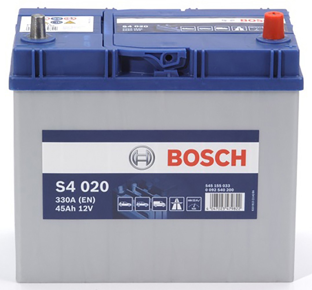 0092S40200 Accumulator battery 0 092 S40 200 BOSCH 12V 45Ah 330A B00 Lead-acid battery