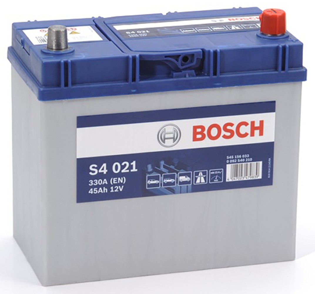 0092S40210 Bosch Silver S4 021 45Ah EN 330A 12V Ready To Use Car Battery DX