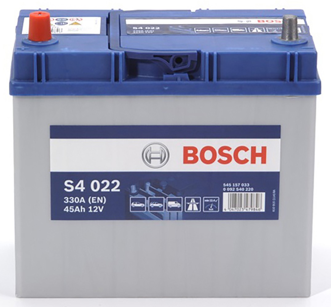 0092S40220 Accumulator battery 0 092 S40 220 BOSCH 12V 45Ah 330A B00 Lead-acid battery