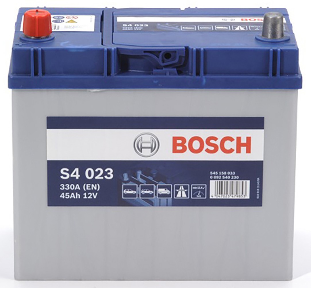 0092S40230 Accumulator battery 0 092 S40 230 BOSCH 12V 45Ah 330A B00 Lead-acid battery