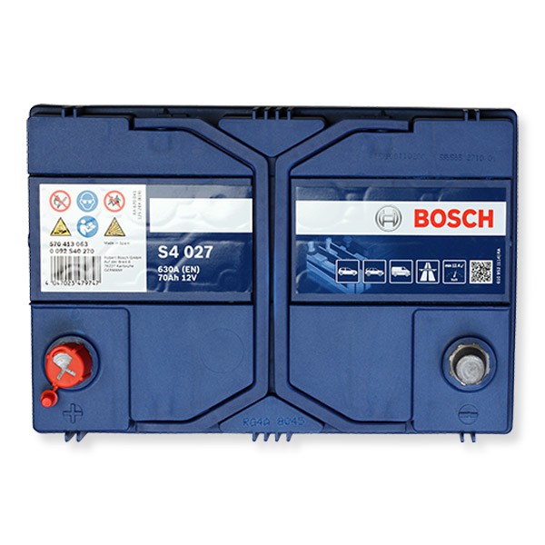 0092S40270 Stop start battery BOSCH 12V 70Ah 630A review and test