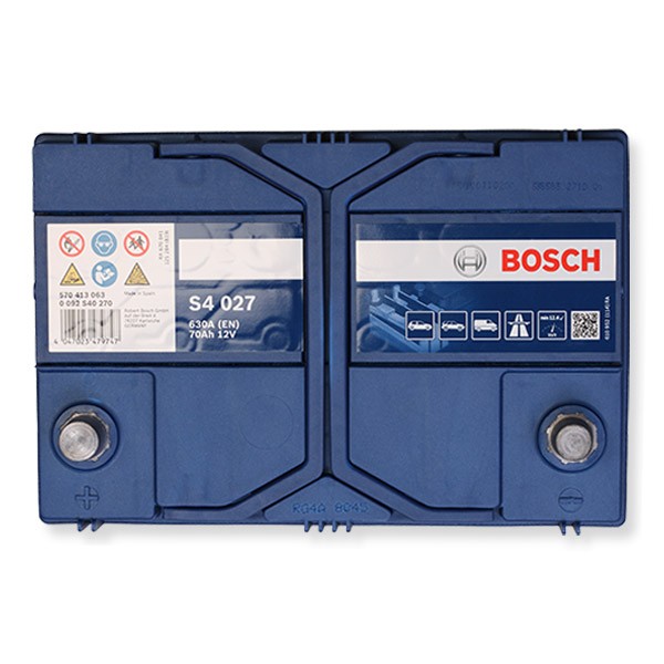 BOSCH 570 413 063 Auto battery 12V 70Ah 630A B01 Lead-acid battery