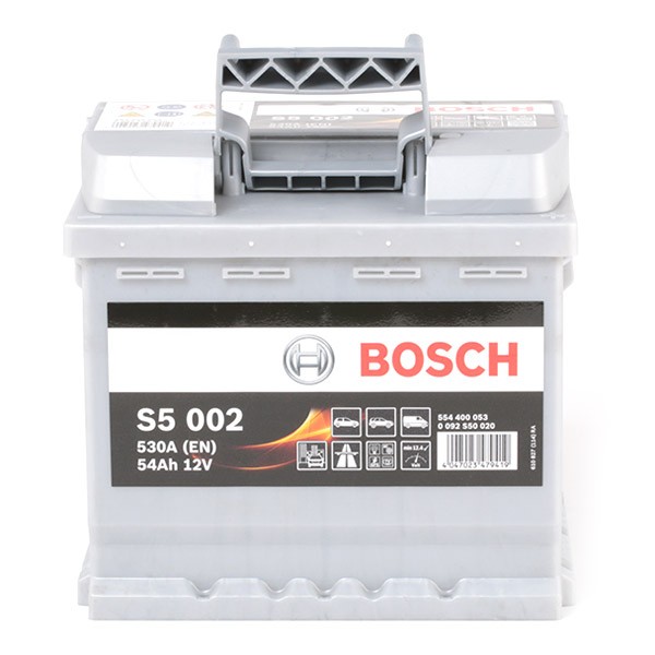 BOSCH 554 400 053 Auto battery 12V 54Ah 530A B13 Lead-acid battery