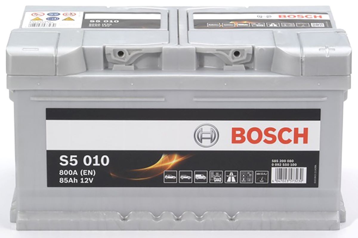 0092S50100 Accumulator battery 0 092 S50 100 BOSCH 12V 85Ah 800A B13 Lead-acid battery