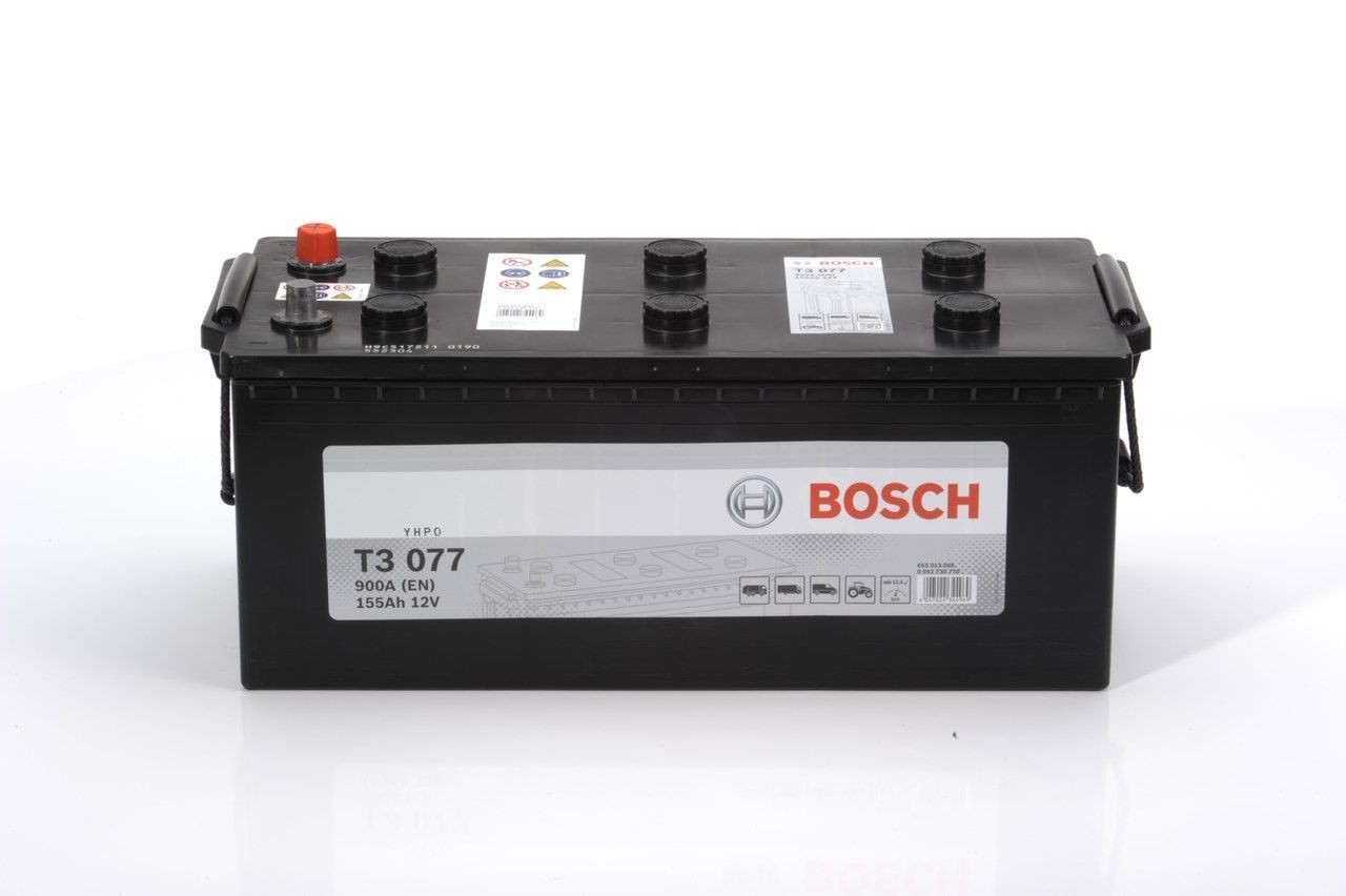 0092T30770 Stop start battery BOSCH 12V 155AH 900A review and test