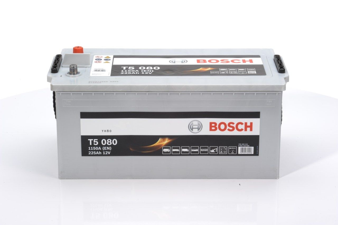 0092T50800 Accumulator battery 0 092 T50 800 BOSCH 12V 225Ah 1150A B00 D6 Lead-acid battery