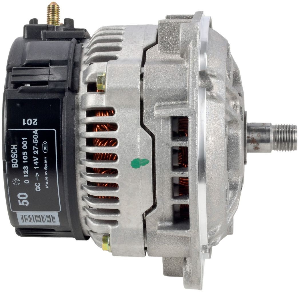 0123105001 Alternator GC (R) 14V 27/50A BOSCH 14V, 50A, excl. vacuum pump