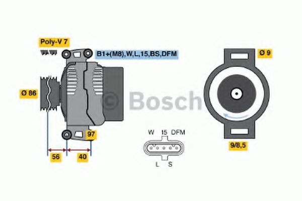 BOSCH Alternators HD8L (>) 28V 36/82A buy online