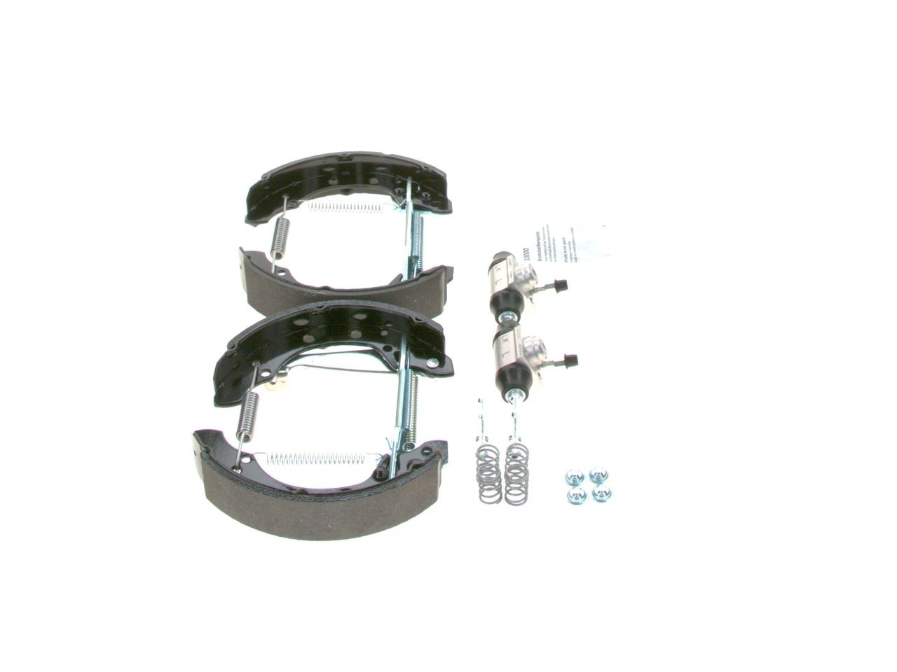 0204114547 Brake Set, drum brakes KS547 BOSCH with accessories, with wheel brake cylinder