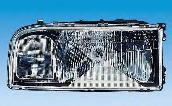 BOSCH 0 301 081 516 Headlight Right, T4W, H1, H4, with front fog light, for left-hand traffic