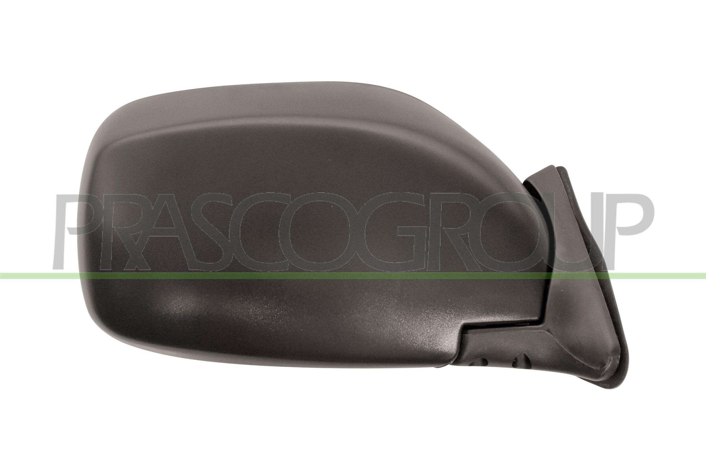 PRASCO Right, black, for manual mirror adjustment, Convex, untinted Side mirror JE0177003 buy