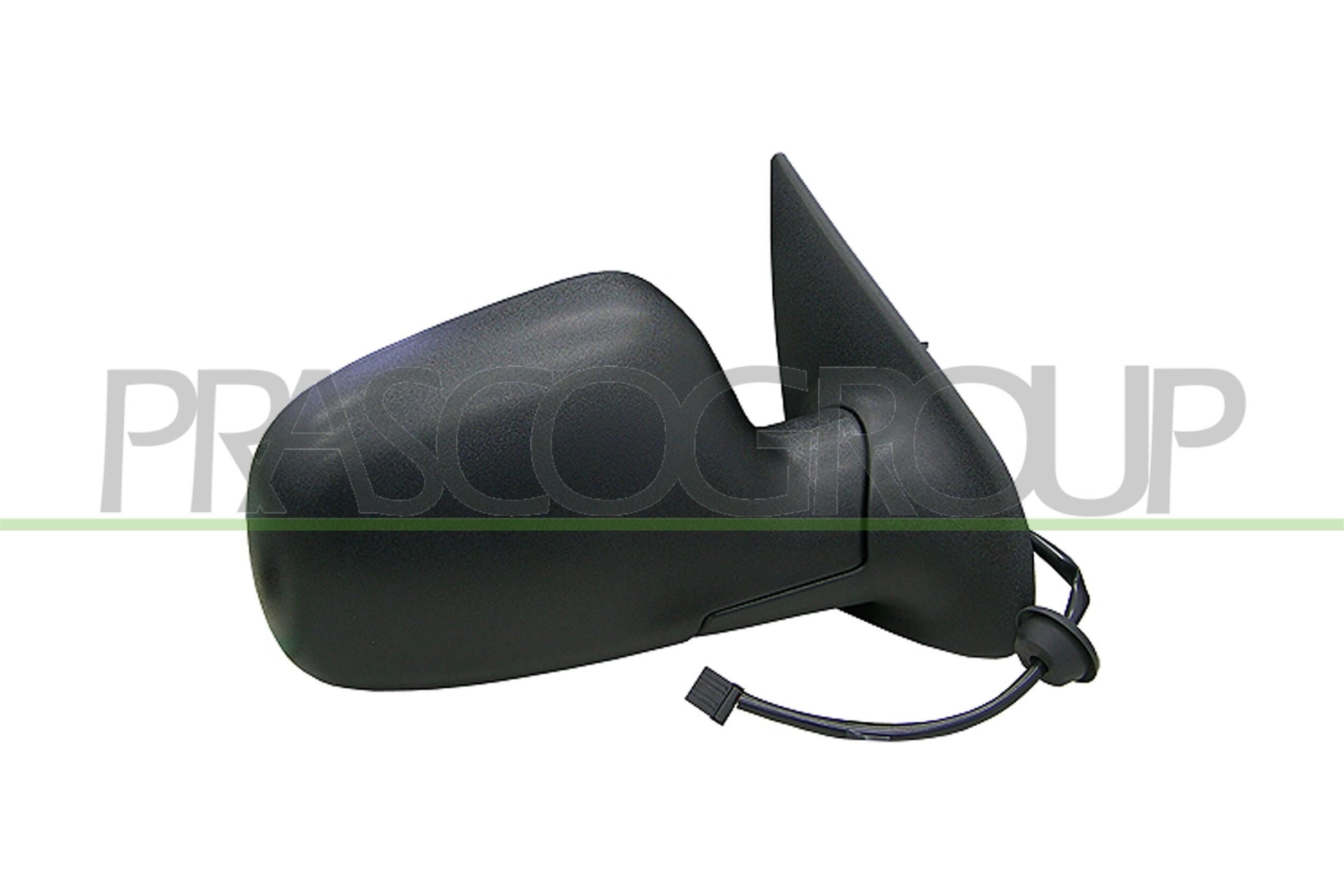 PRASCO Right, black, Electric, Heatable, Convex, untinted Side mirror JE0177123 buy