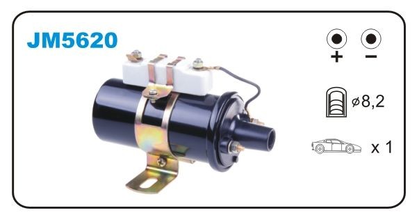 JANMOR Ignition coils MAZDA 929 II (HB) new JM5620
