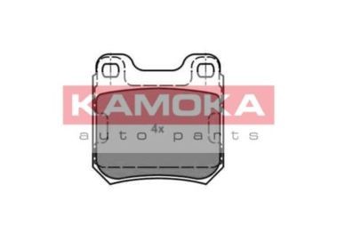 KAMOKA JQ1011050 Brake pad set with accessories