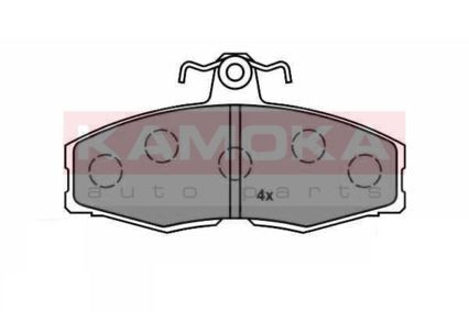 KAMOKA excl. wear warning contact, with brake caliper screws Height: 61mm, Width: 115mm, Thickness: 17mm Brake pads JQ1011220 buy
