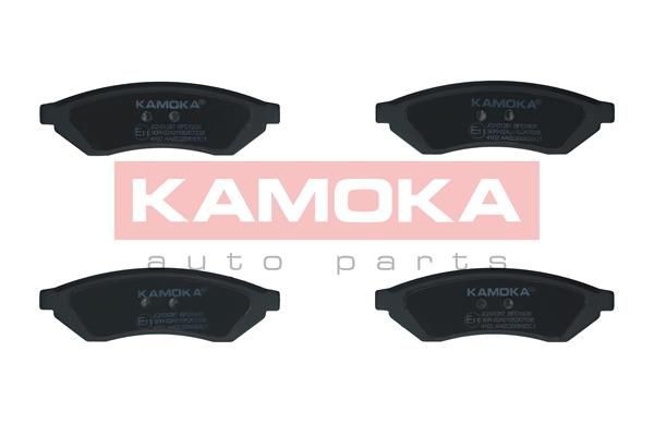 KAMOKA JQ101287 Kit pastiglie freni Assale posteriore, Non predisposto per contatto segnalazione usura