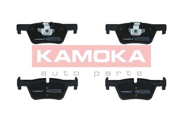 KAMOKA Комплект спирачно феродо, дискови спирачки JQ101295