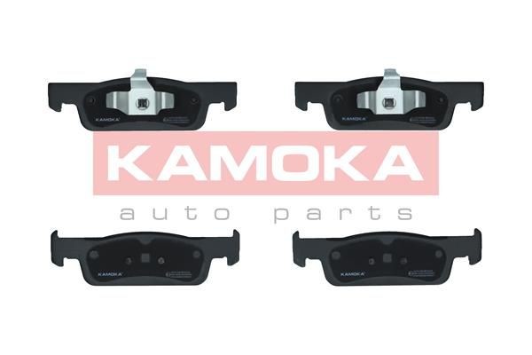 KAMOKA JQ101296 Kit pastiglie freni Assale anteriore, Non predisposto per contatto segnalazione usura