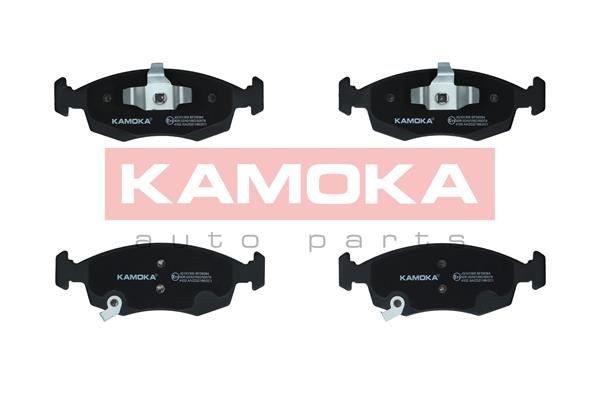 KAMOKA Set of brake pads rear and front FIAT 500 C Convertible (312) new JQ101305