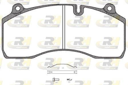 29181 ROADHOUSE Front Axle Height: 93,4mm, Thickness: 29,8mm Brake pads JSX 21306.00 buy