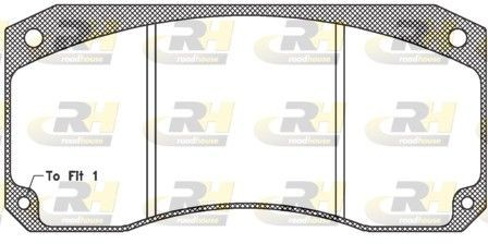 ROADHOUSE JSX 2346.40 Bremsbeläge für RENAULT TRUCKS Major LKW in Original Qualität