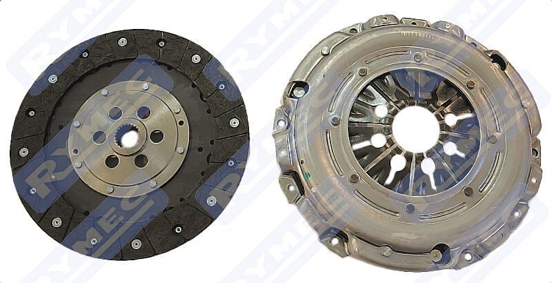 RYMEC JT1540 Clutch kit two-piece, without central slave cylinder, 240mm