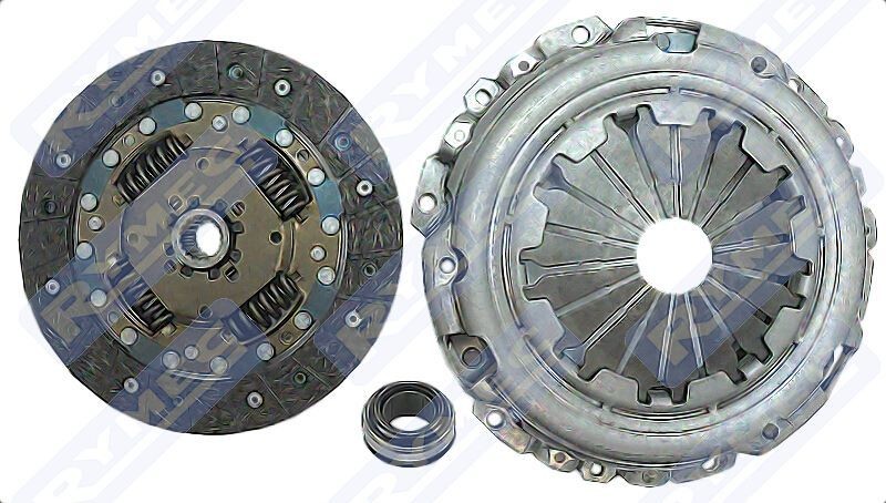 RYMEC JT1703 Clutch kit three-piece, with clutch release bearing, 200mm