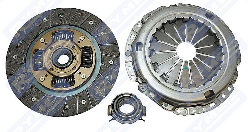 RYMEC JT6084 Clutch kit three-piece, with clutch release bearing, 212mm