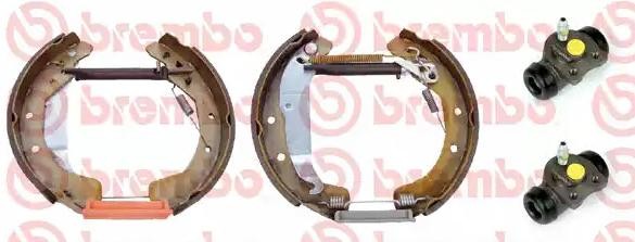Great value for money - BREMBO Brake Set, drum brakes K 59 037
