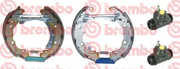 Great value for money - BREMBO Brake Set, drum brakes K 68 074