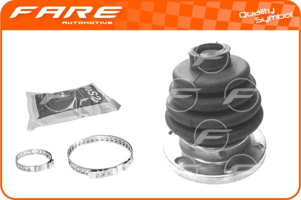 FARE SA 98 mm, transmission sided, Front axle both sides Height: 98mm, Inner Diameter 2: 21, 100mm CV Boot K114 buy