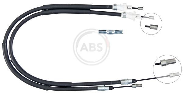 A.B.S. K13196 Hand brake cable 7701475160