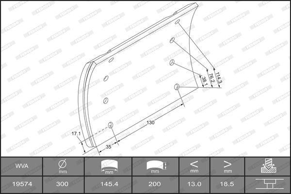K195740F3660 Brake Lining Kit, drum brake PREMIER FERODO K19574.0-F3660 review and test