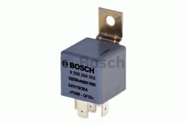 BOSCH 0332204203 Relay 24V, 20A, 5-pin connector
