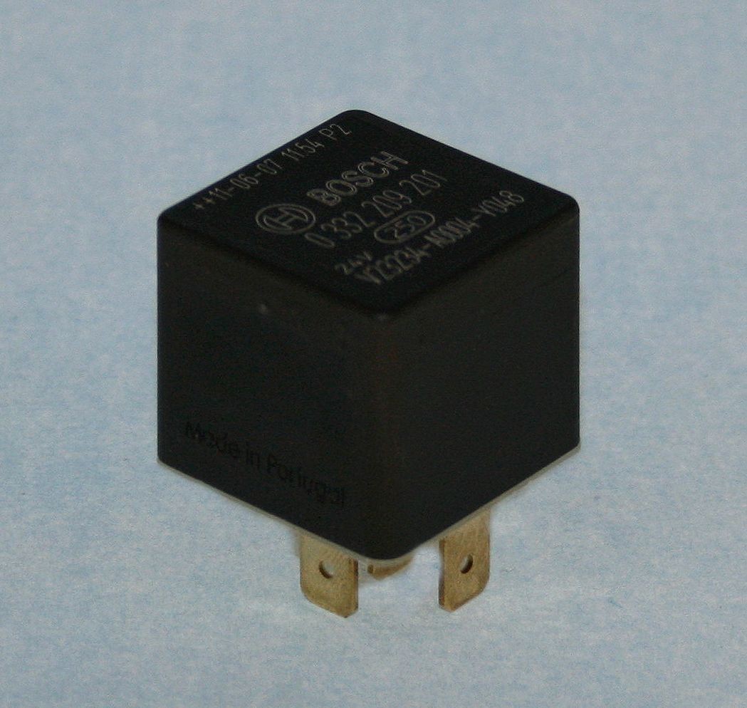 MR201 BOSCH 24V, 20A, 5-pin connector Relay 0 332 209 201 buy
