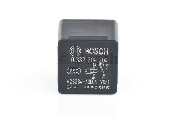 BOSCH 0332209204 Relay 24V, 20A, 5-pin connector