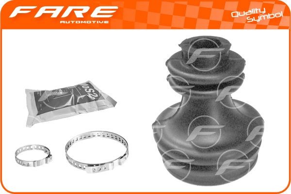 FARE SA K523 Bellow Set, drive shaft 110 mm, transmission sided, Front axle both sides