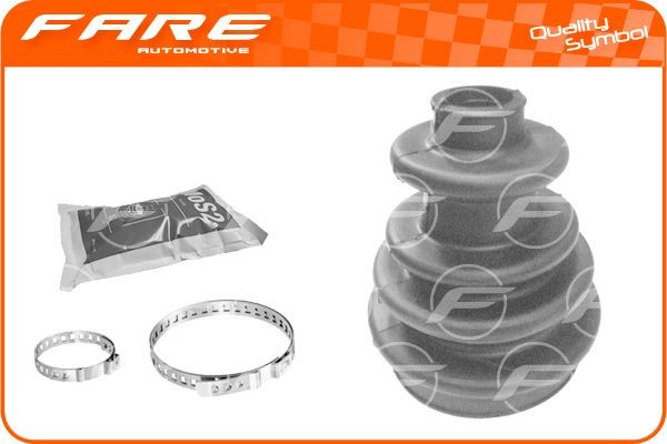 FARE SA K861 Bellow Set, drive shaft 100 mm, Wheel Side, Front axle both sides
