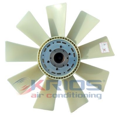 HOFFER K96009 Fan, radiator 1459 683