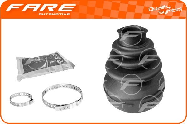 FARE SA 96 mm, transmission sided, Front axle both sides Height: 96mm, Inner Diameter 2: 25, 69mm CV Boot K9674 buy