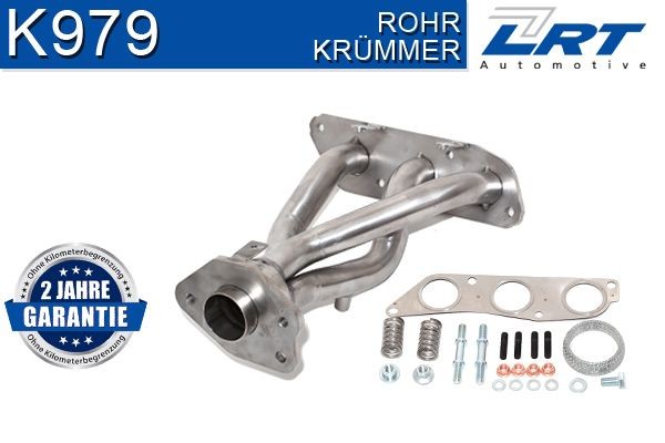 LRT K979 Exhaust manifold with mounting parts