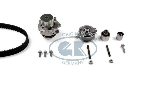 980316M GK K980316AM Water pump + timing belt kit Audi A4 B9 Saloon 2.0 TFSI 249 hp Petrol 2015 price