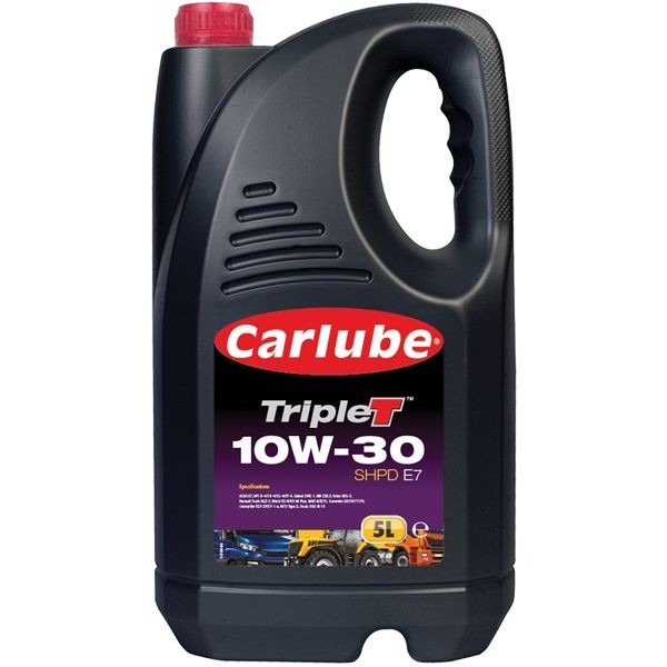 Motor oil CARLUBE Tetrosyl 10W-30, 5l, Part Synthetic Oil longlife KAL050