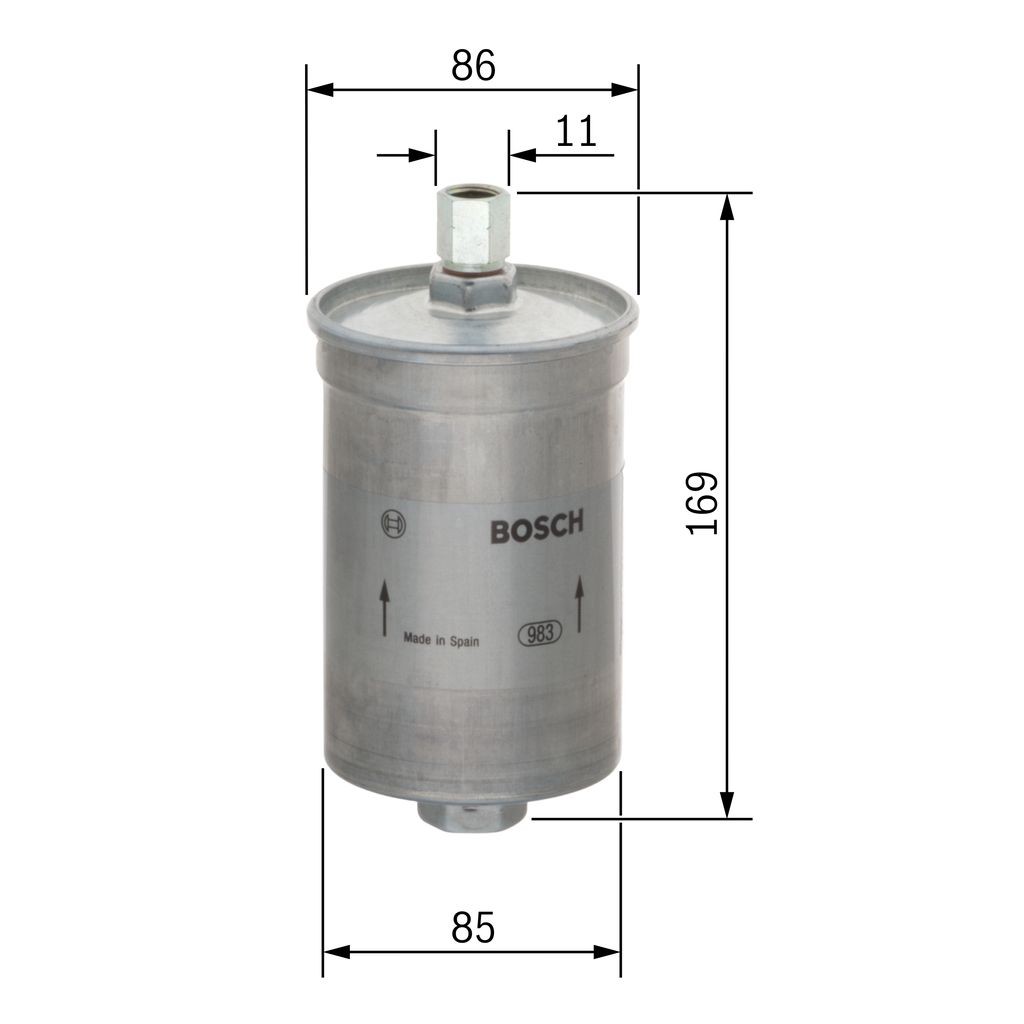 OEM-quality BOSCH 0 450 905 177 Fuel filters