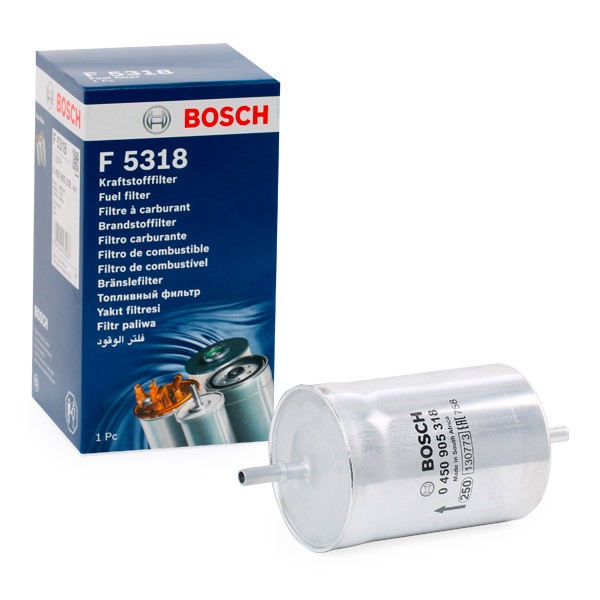 BOSCH 0 450 905 318 Palivový filtr Filtr zabudovaný do potrubí Audi A4 2018 v originální kvalitě