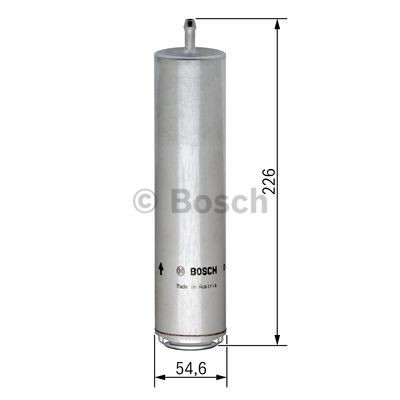 0450906457 Inline fuel filter BOSCH 0 450 906 457 review and test