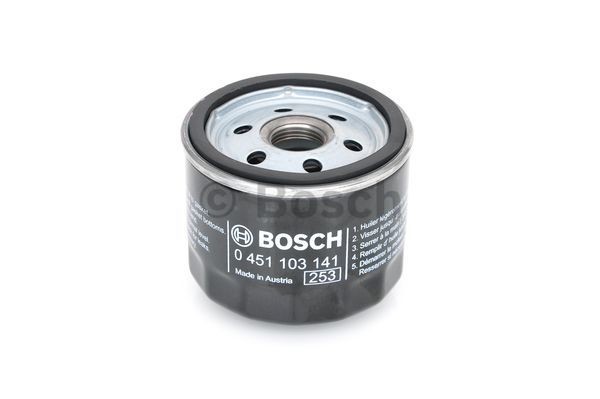 0451103141 Oil filters BOSCH 0 451 103 141 review and test
